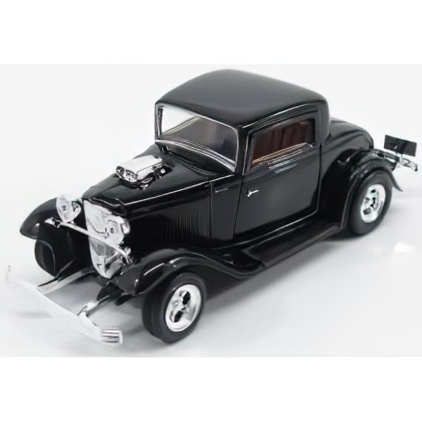 FORD USA  COUPE CUSTOM 1932 - BLACK/Motor Max 1/24...