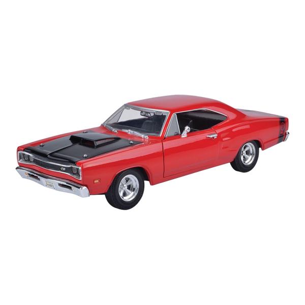 Dodgeダッジ Coronet Super Bee 1969 Red / Motor Max 1/...