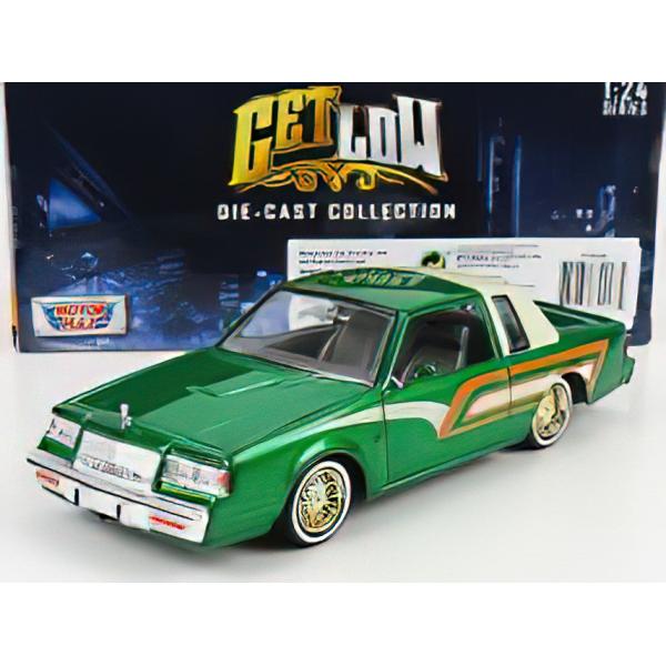 BUICK - REGAL CUSTOM 1987 - GREEN/Motor Max 1/24ミニ...