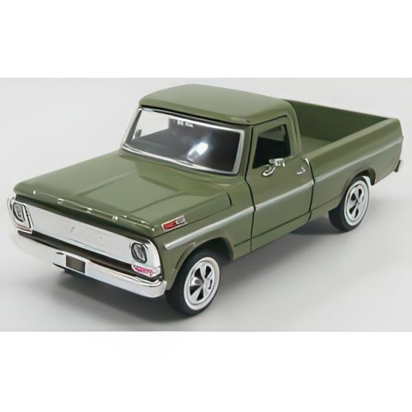 FORD USA F-100 ピックアップ 1969 グリーン MOTOR-MAX 1/24 ミニカ...