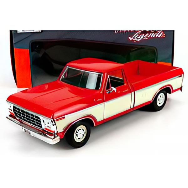 FORD F150 カスタム 1979 レッド/クリーム Motor Max 1/24