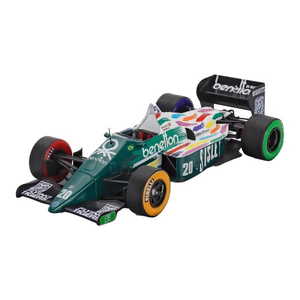 Benetton F1 BMW B186 1986 No.20 Gerhard Berger / E...