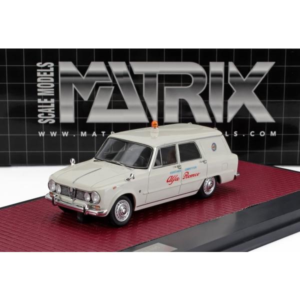 アルファロメオ ジュリア ステーションワゴン アルファロメオ・アシスタンス 1967 ホワイト 10...