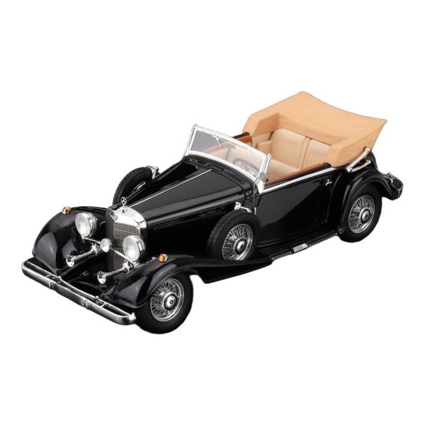 Mercedes Benz 500K カブリオレ C (W29) 1934 オープン ブラック 限定...