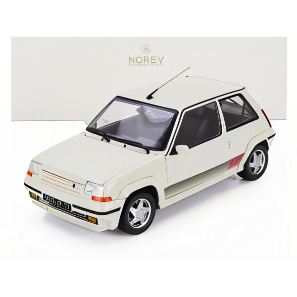 ルノー R5 GT ターボ フェーズII 1989 白 Norev 1/18