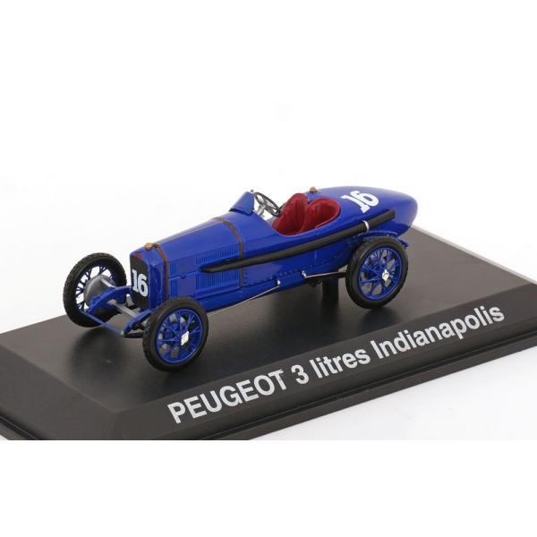 Peugeot 3L No 16 インディアナポリス 1920 / Norev 1/43 ミニカー
