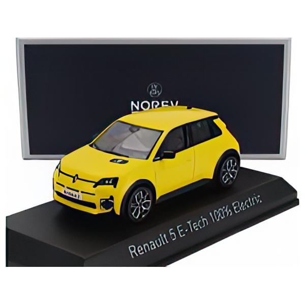 RENAULT R5 E-TECH 2024 ポップイエロー Norev 1/43