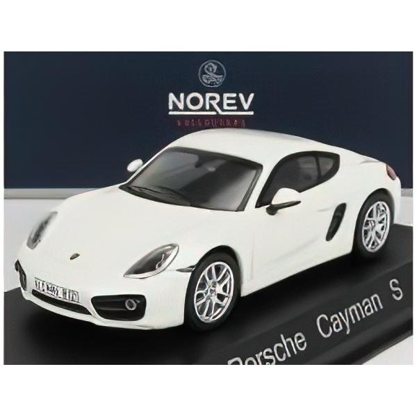 PORSCHE  CAYMAN S COUPE 2013  WHITE/Norev 1/43
