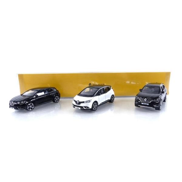 ルノー メガーヌIV セニックIV コレオスII 3台セット / Norev 1/64 ミニカー