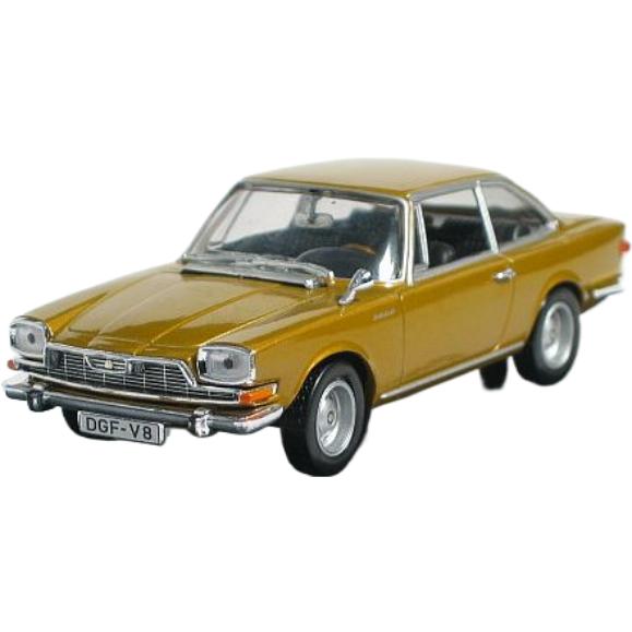 Glas V8 2600 ゴールドメタリック / Norev 1/43 ミニカー