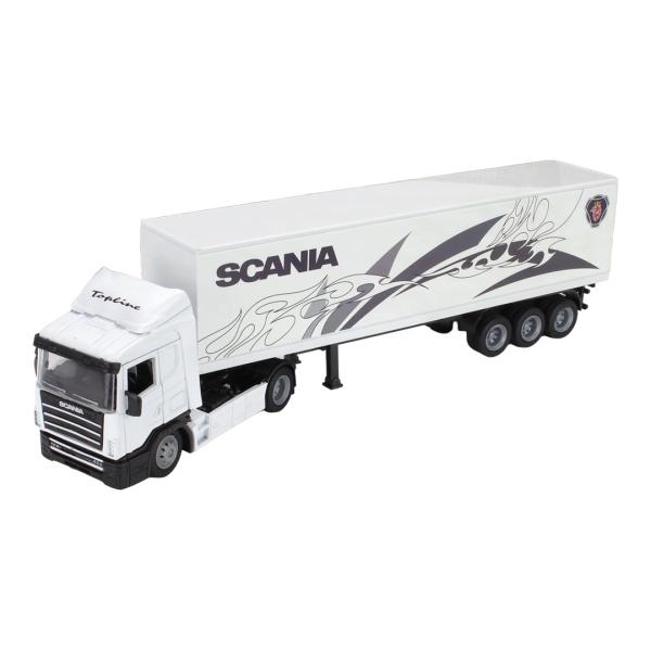 SCANIA- R124/400 TRUCK CASSONATO 2000 - WHITE