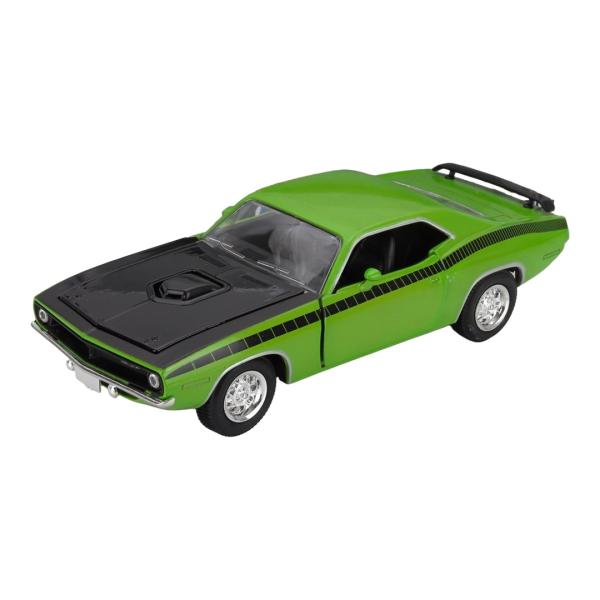 PLYMOUTH- CUDA COUPE 1970 - GREEN BLACK