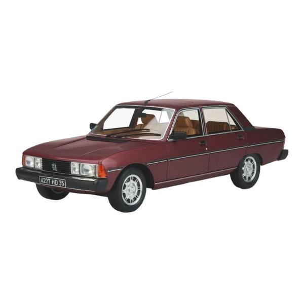 【予約】 プジョー 604 GTI 1983 レッド / Otto Mobile 1/18 ミニカー