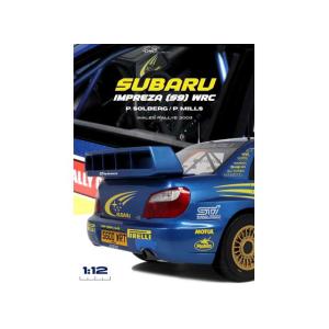 2003 スバル インプレッサ S9 WRC #7 ペター・ソルベルグ レジンモデル / OTTO ...