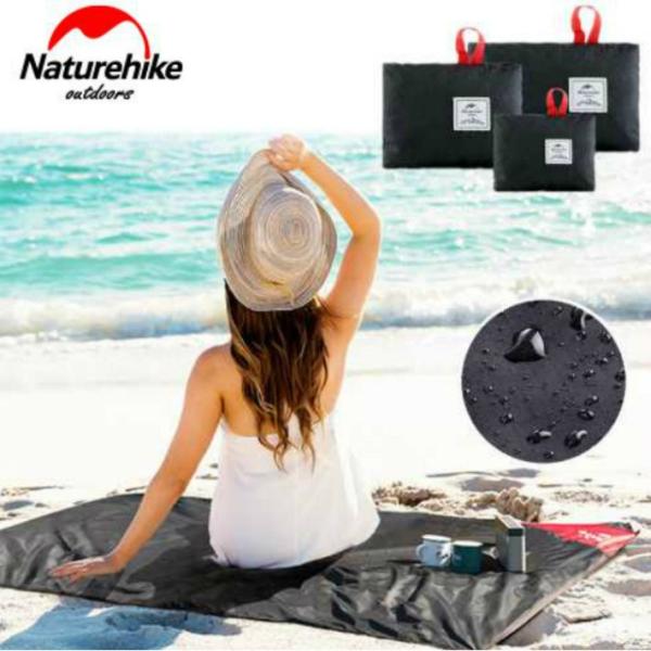 軽量 折りたたみ キャンプマット ピクニック ビーチ レジャーシート コンパクト ポケットブランケッ...