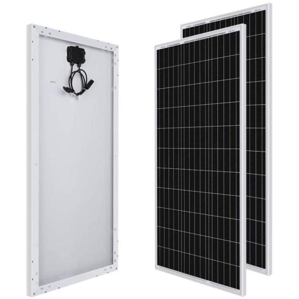 RENOGY単結晶ソーラーパネル 200W (100Wx2枚) 太陽光発電  小型　屋根 ベランダ ...