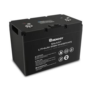 RENOGY スマートリチウムイオンバッテリー 12V 100AH 1280WH キャンピングカー ...