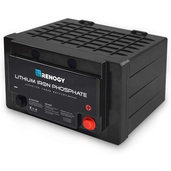 RENOGY リン酸鉄リチウムイオンバッテリー12V　100AH  1280WH 高品質 100A ...
