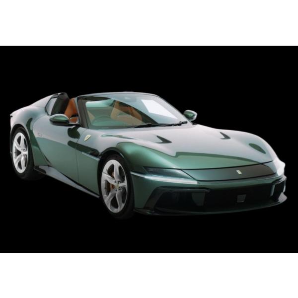 【予約】FERRARI 12 V12 830cv スパイダー 2024 グリーン BBR 1/18 ...