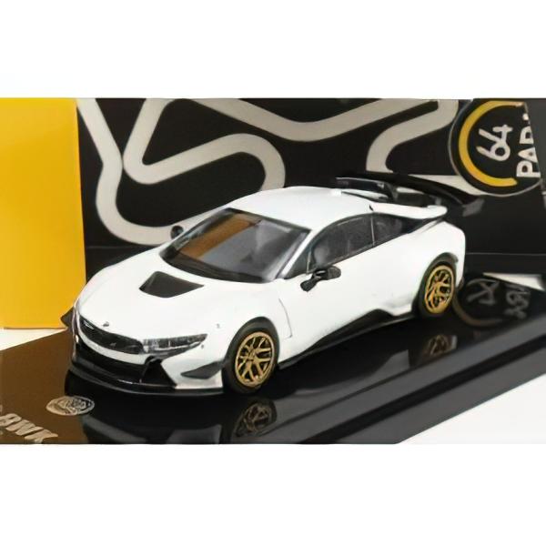 BMW  i8 LIBERTY WALK 2018 - WHITE/PARAGON 1/64 ミニカ...