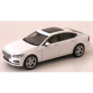 Volvoボルボ S90 2016 ホワイト / Paudi 1/18 ミニカー