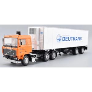 【予約】2026年 1980 Volvo F12 Truck Deutrans Trailer Pr...