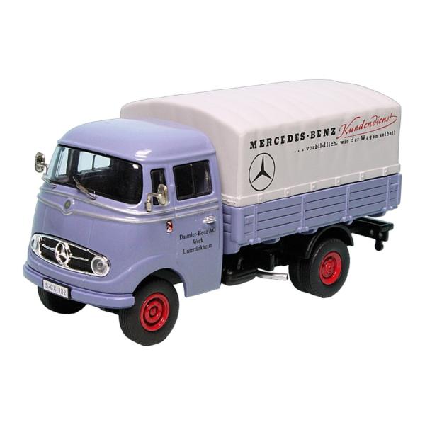 Mercedes Benz L 319 D プラットフォーム ターポリン Kundendienst ...