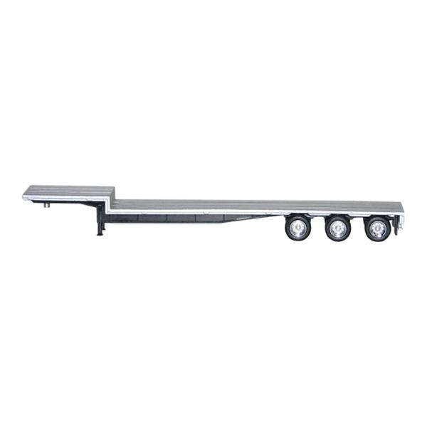 3-Axle Drop Deck 48' Trailer Chrome Wheelsクロームホイール...