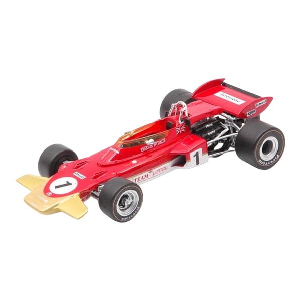 Lotusロータス 72D No.1 1970 フランスGP エマーソン・フィッティパルディ レッド...