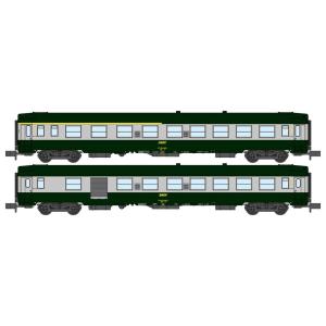 Nゲージ 鉄道模型 編成セット REE Modeles SNCF 2x UIC Y A4B5 B5D...