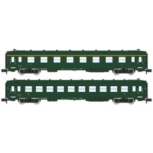 Nゲージ 鉄道模型 客車 REE Modeles SNCF DEV A0 B8 C10 2pcs S...