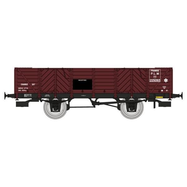 HOゲージ 鉄道模型 無蓋車 REE Modeles REEモデルズ PLM TT PLM 4 Po...
