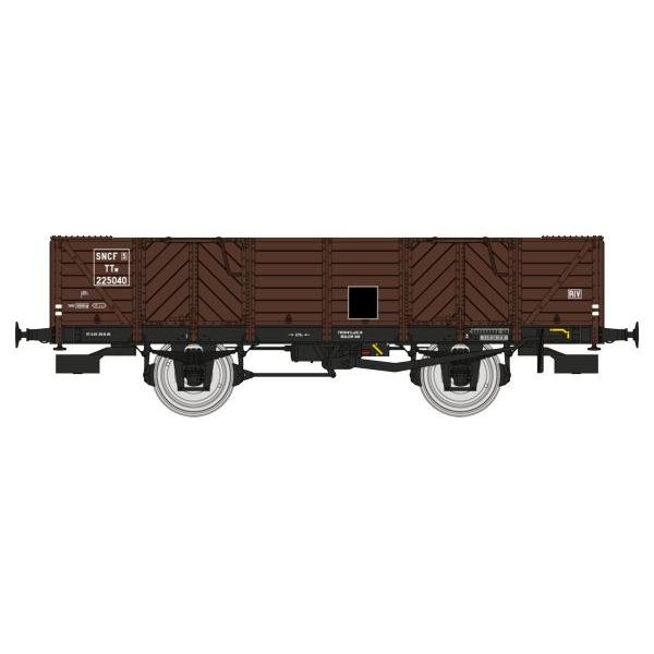 HOゲージ 鉄道模型 無蓋車 REE Modeles SNCF TTw PLM 4 Portes w...