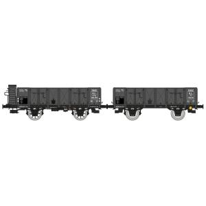 HOゲージ 鉄道模型 無蓋車 REE Modeles AL TTwf 2 cars OCEM19 s...
