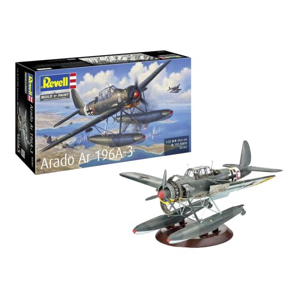 アラド Ar 196A-3 水上機 Arado Ar 196A-3 / Revell 1/32 飛行...