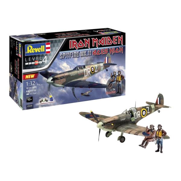 Iron Maiden スピットファイア Mk.II Aces High / Revell 1/32...
