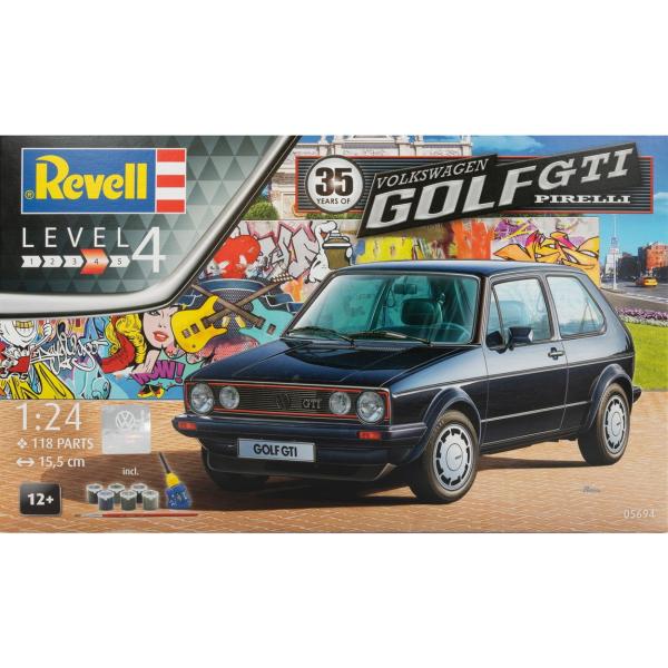 VWフォルクスワーゲン Golf GTI Pirelli 35周年記念 組み立てプラモキット模型 カ...