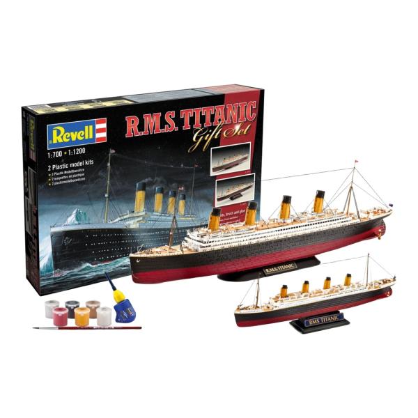 タイタニック号 RMS Titanic ギフトセット プラモデル 2モデルセット / Revell ...