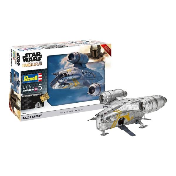 Star Wars The Mandalorian Razor Crest Platinum Edi...