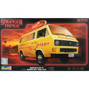 Stranger Things Surfer Boy VW T3 Pizza Van プラモデル カーモデル /Revell 1/25