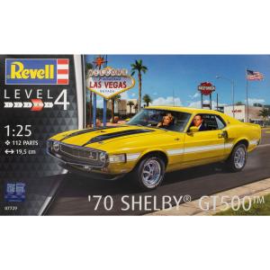 1970 Ford Mustang Shelby GT500 組み立てプラモキット模型 カーモデル /Revell 1/25