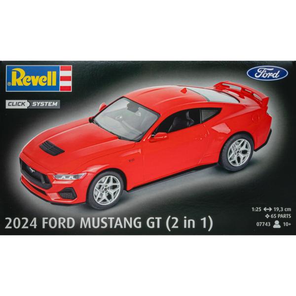 2024 Ford Mustang GT 組み立てプラモキット模型 カーモデル /Revell 1/...