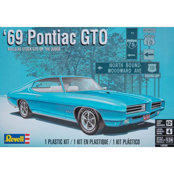 Pontiac GTO 1969 2in1 Stock GTO or The Judge カープラモ...