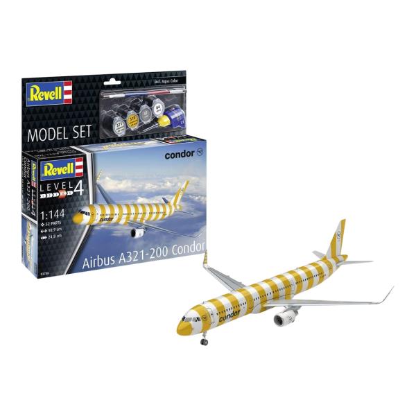 コンドル航空 Condor エアバス A321-200 / Revell 1/144 飛行機模型 旅...