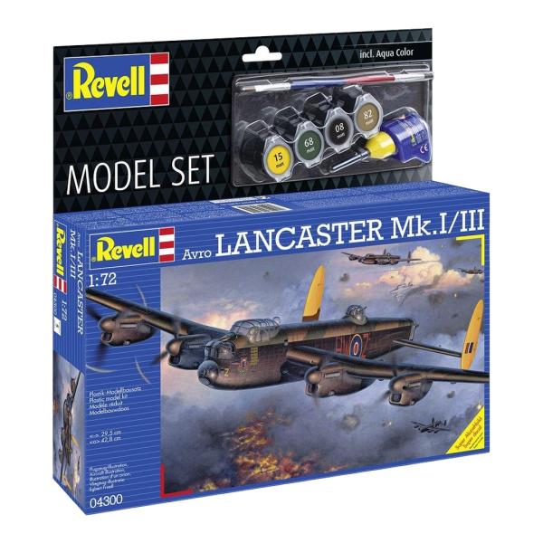 アブロ ランカスター Avro Lancaster Mk.I/III / Revell 1/72 飛...