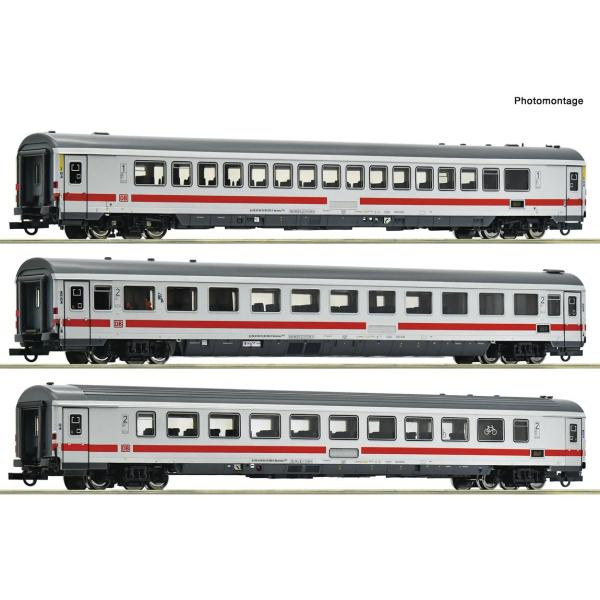 HOゲージ 鉄道模型 客車 Roco DBAG IC 2013 Allgaeu Era VI DC ...