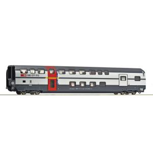 HOゲージ 鉄道模型 2階建て客車 Roco ロコ SBB 1st class 荷物室 IC 200...