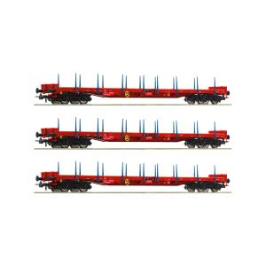 HOゲージ 鉄道模型 Roco Oebb Rs ステークカー Era VI DC