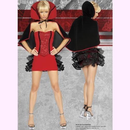 4176 デビル　悪魔 3ピースセット パーティー ハロウィン 衣装 /Roma Costumeロー...