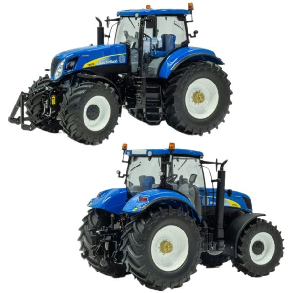 NEW HOLLAND T7070 トラクター 2018 ブルー/ ROS-MODEL 1/32 農...